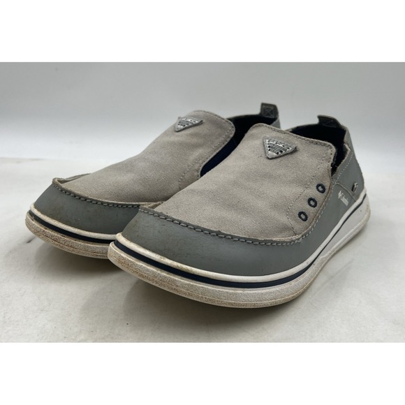 Columbia Shoes Mens Size 7 Bahama Vent PFG Slip On Gray Casual Boat - Picture 1 of 11
